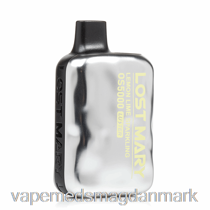Vape Uden Nikotin Lost Mary Os5000 Luster Engangs Citron Lime Mousserende